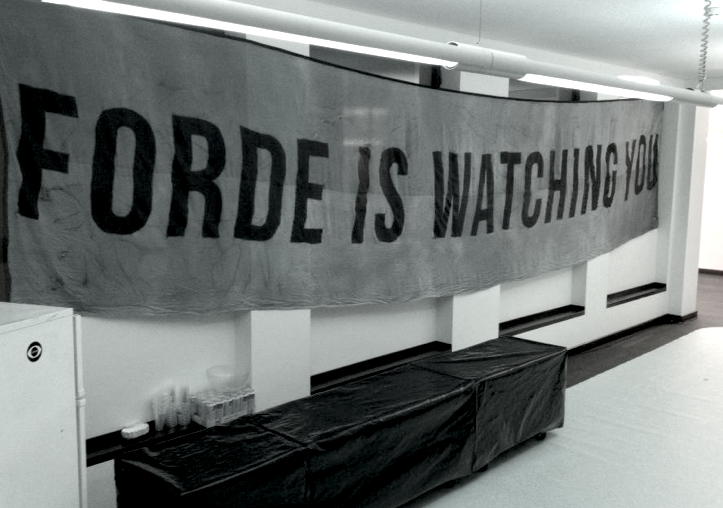 FORDE - FORDE IS WATCHING YOU - Selected works curated by Elena Montesinos & Nicolas Wagnières (2012-2014)