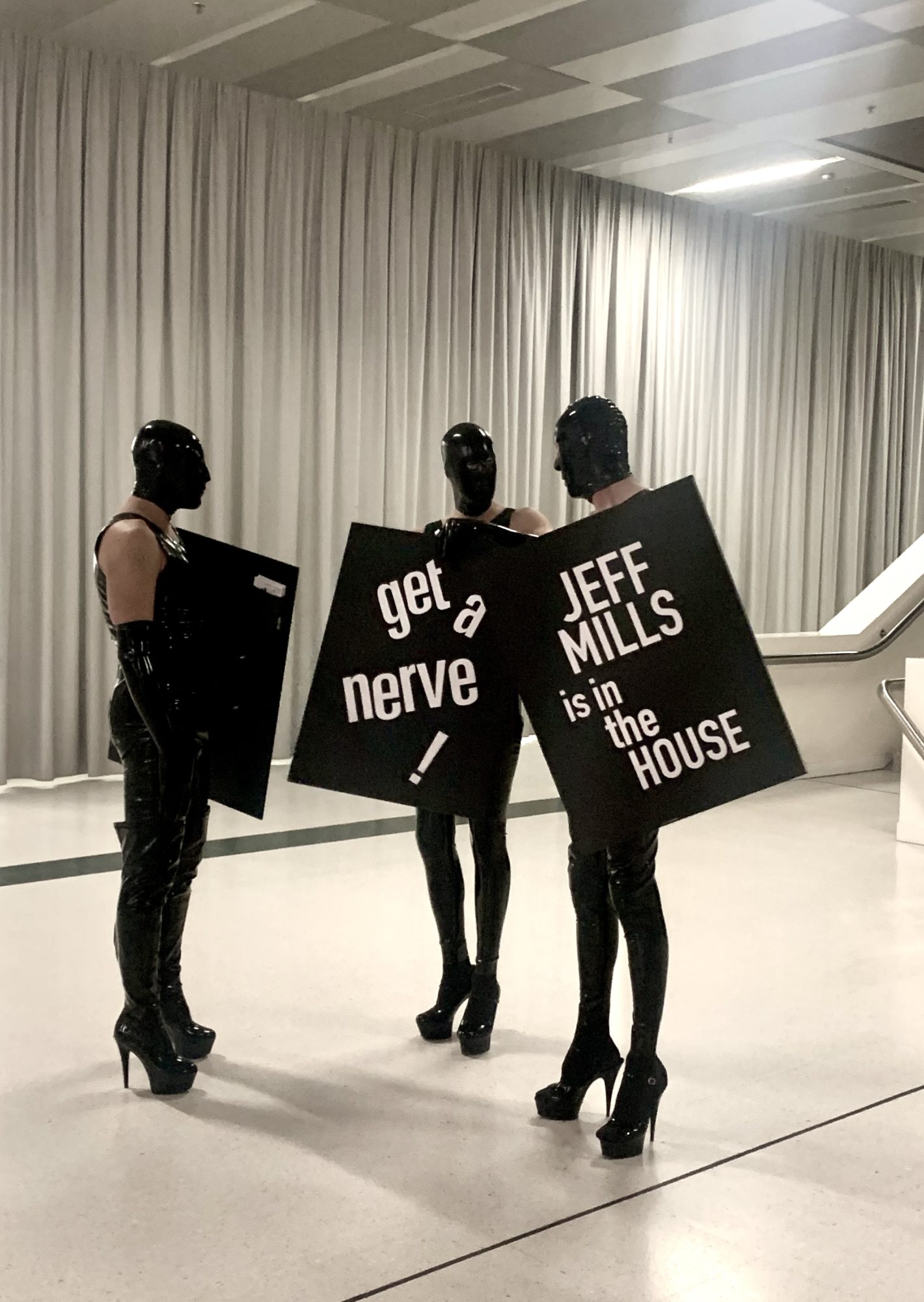 GET A NERVE! - WILD PANTHERS promoting the event at Artgenève, 2020