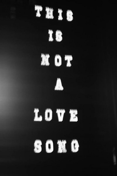 THIS IS NOT A LOVE SONG - Elena Montesino